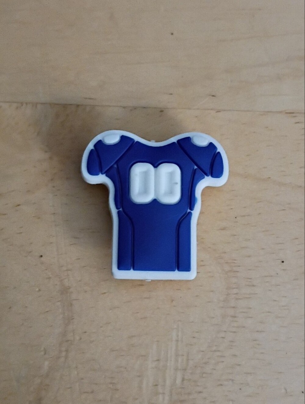 10 for $10 Jibbitz Croc Charm - Football Sports Jersey Blue 00 - New Charm 4